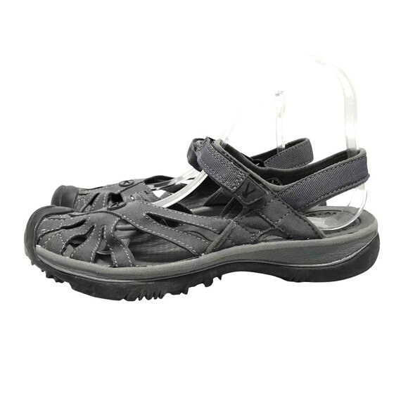 KEEN Womens Flat Gray Sandal Waterproof Closed Toe Size 8/38.5 - Picture 3 of 8